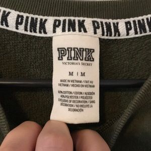 PINK crew neck M